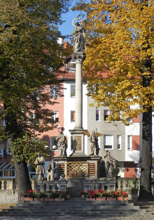 Mariensäule in Glatz