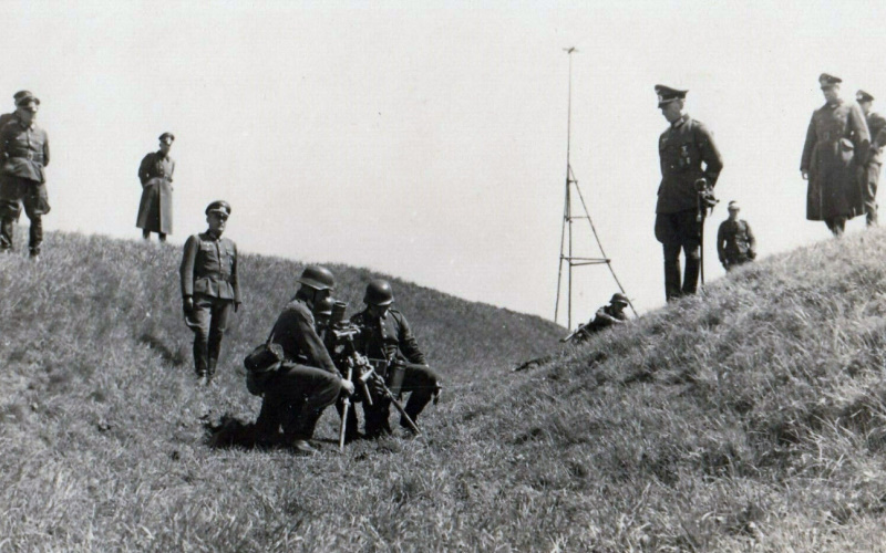 Soldaten der Wehrmacht 1943 in der Glatzer Festung