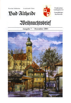 Weihnachtsbrief Bad Altheide 2003