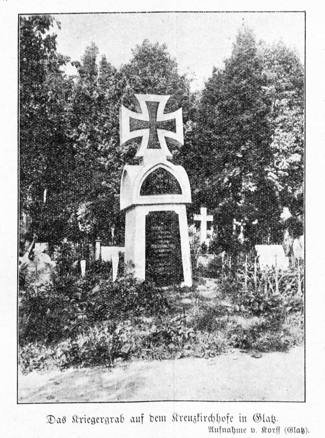 Kriegerdenkmal von 1829 in Glatz
