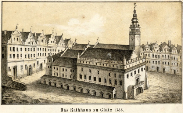 Das Glatzer Rathaus 1736