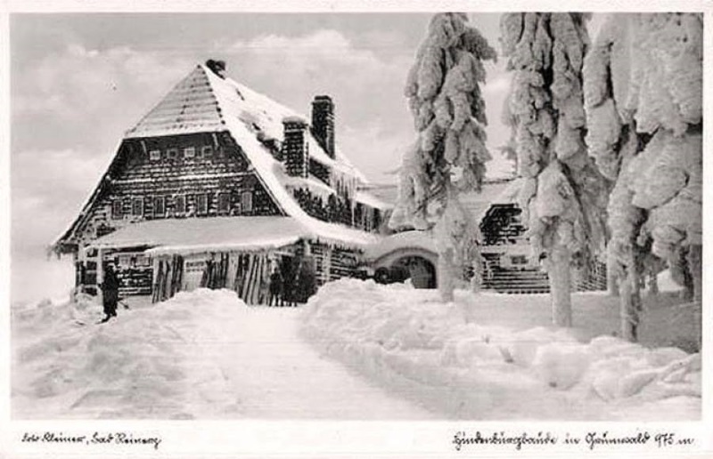 Hindenburg-Baude im Winter
