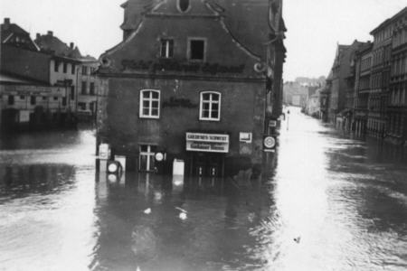 Hochwasser in der Herrenstraße