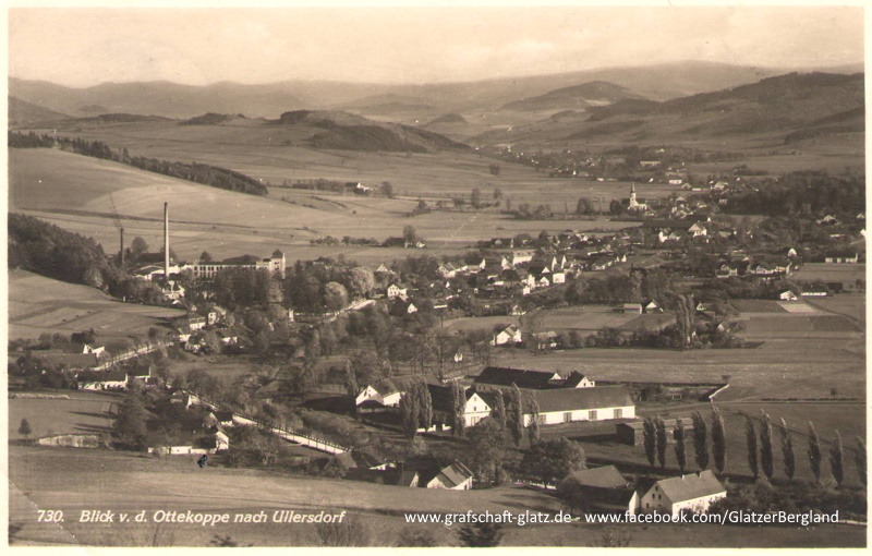 Blick von der Ottekoppe nach Ullersdorf