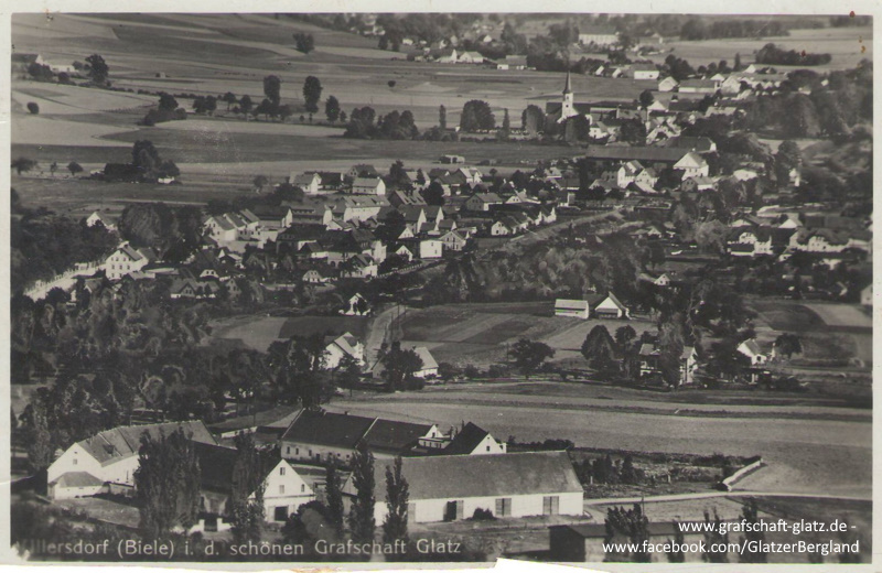 Ullersdorf (Biele) in der sch&ouml;nen Grafschaft Glatz
