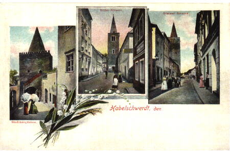 Ansichtskarte Türme