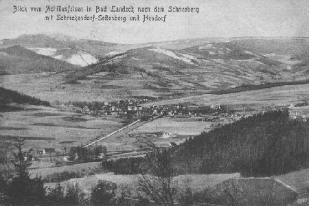 Blick zum Schneeberg