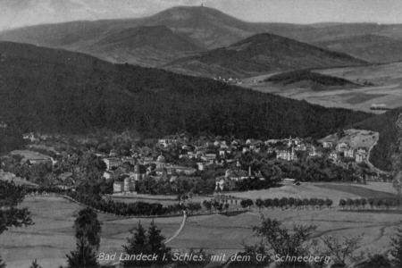 Stadtansicht mit dem Gr. Schneeberg