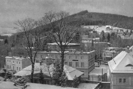 Teilansicht im Winter