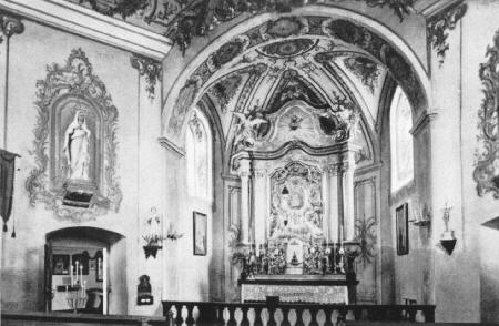 Inneres der Wallfahrtskirche