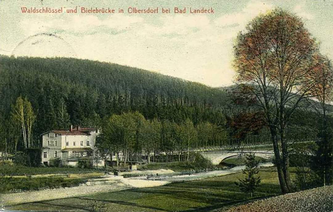 Waldschlössel und Bielebrücke in Olbersdorf bei Bad Landeck