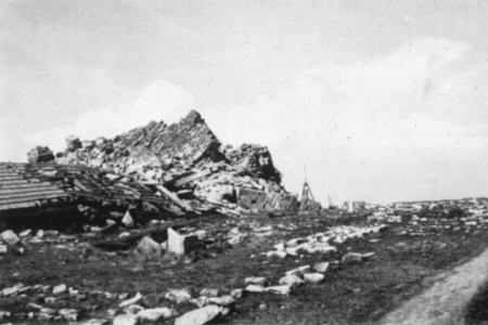 Überreste des Schneebergturms