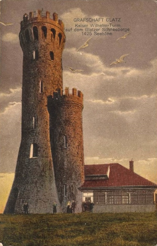 Kaiser-Wilhelm-Turm auf dem Glatzer Schneeberg