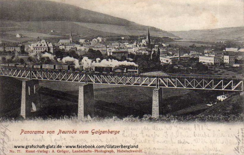 Panorama vom Galgenberge mit Eisenbahnviadukt