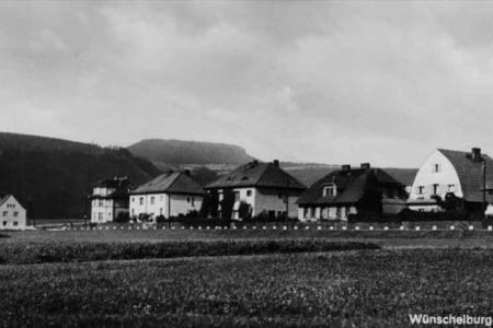 Teilansicht mit Heuscheuer