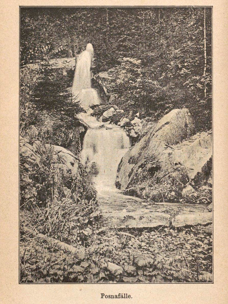 Posna-Wasserf&auml;lle in der Heuscheuer