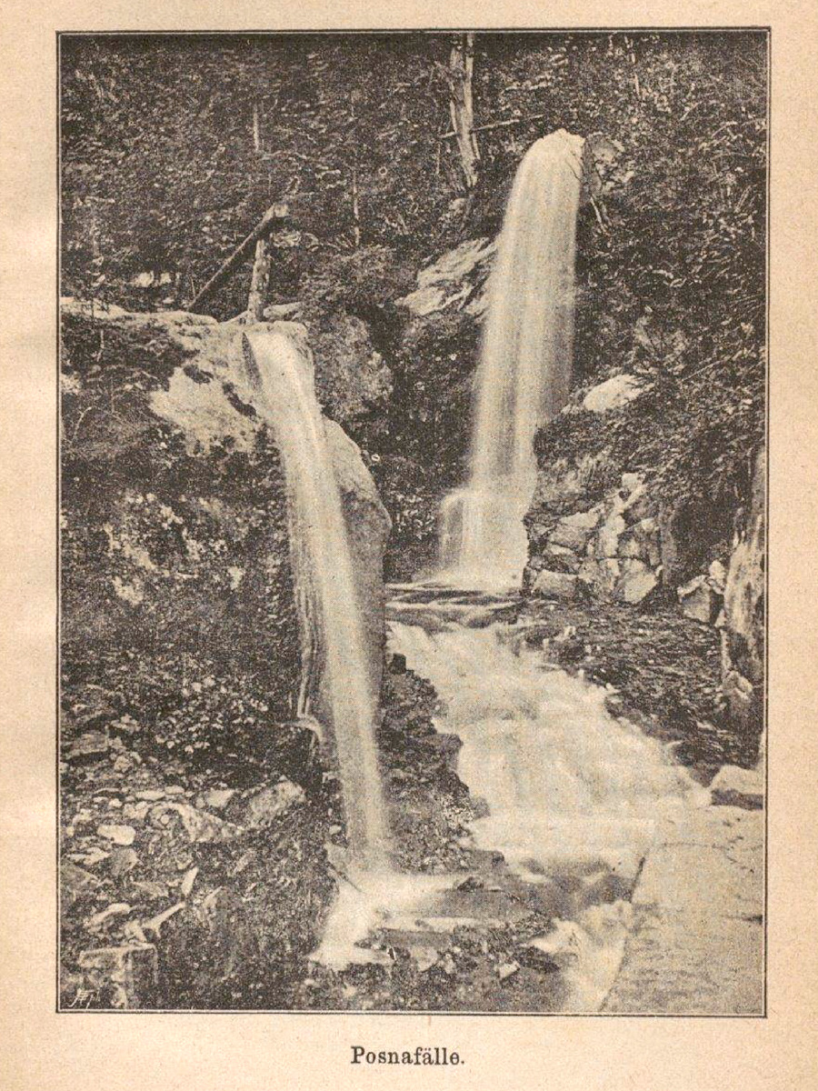 Posna-Wasserf&auml;lle in der Heuscheuer