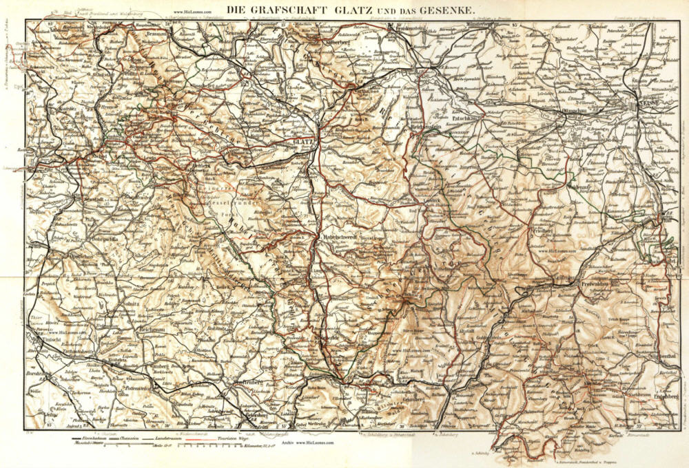 Meyers Reisebücher: Riesengebirge und die Grafschaft Glatz