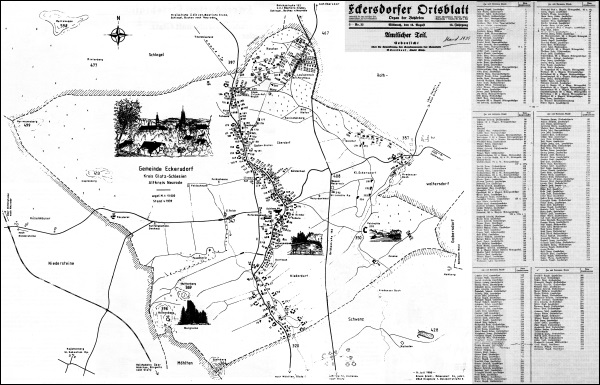 Ortsplan Eckersdorf