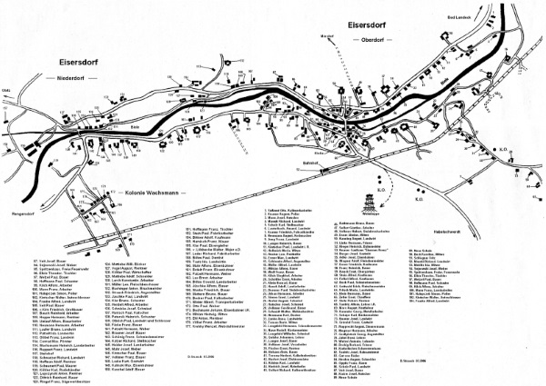 Ortsplan Eisersdorf