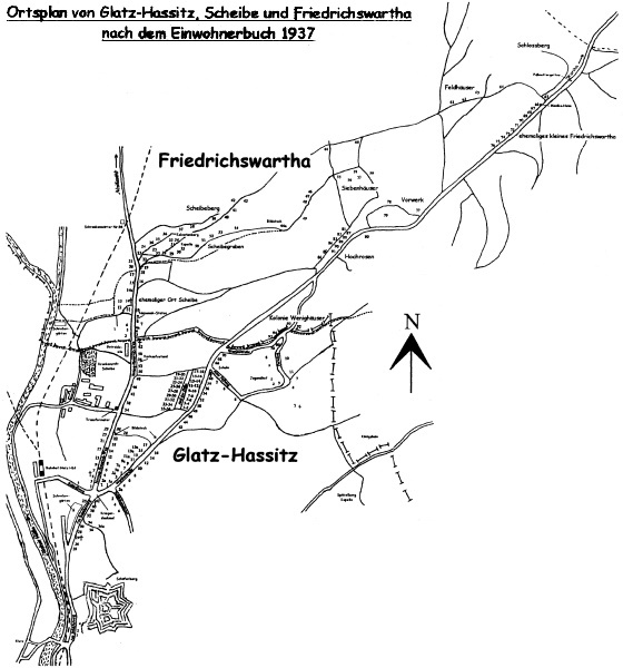 Ortsplan Niederschwedeldorf