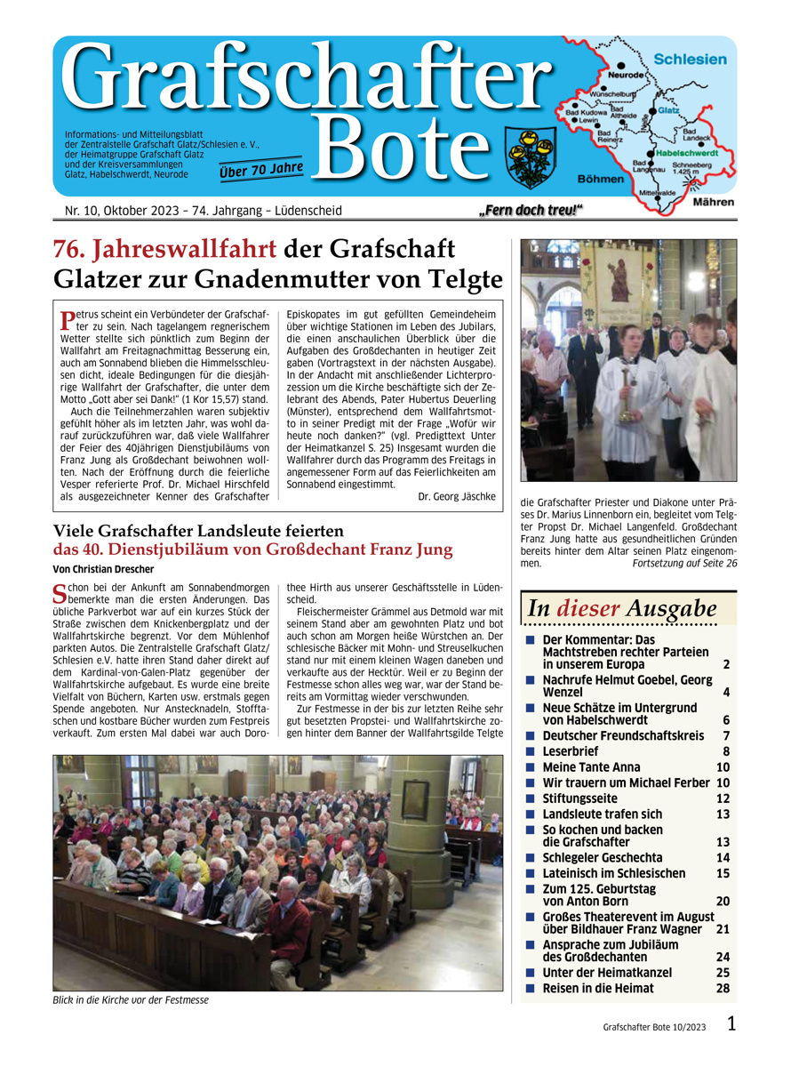 „Grafschafter Bote“ 10/2023