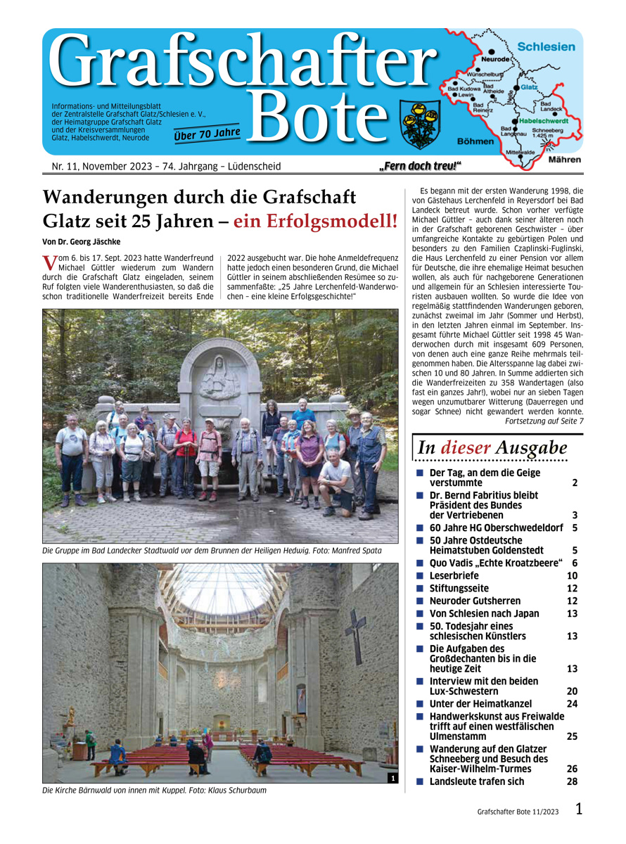 „Grafschafter Bote“ 11/2023