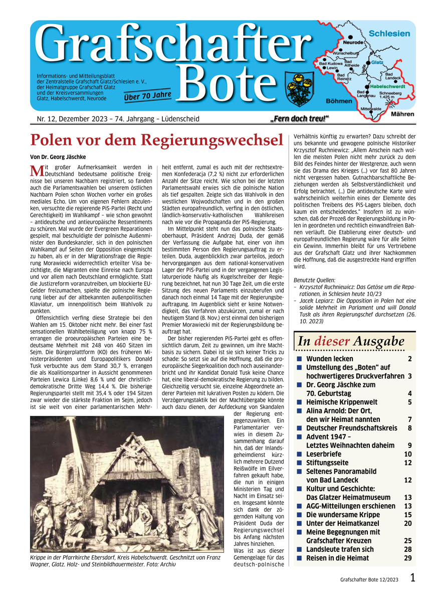 „Grafschafter Bote“ 12/2023