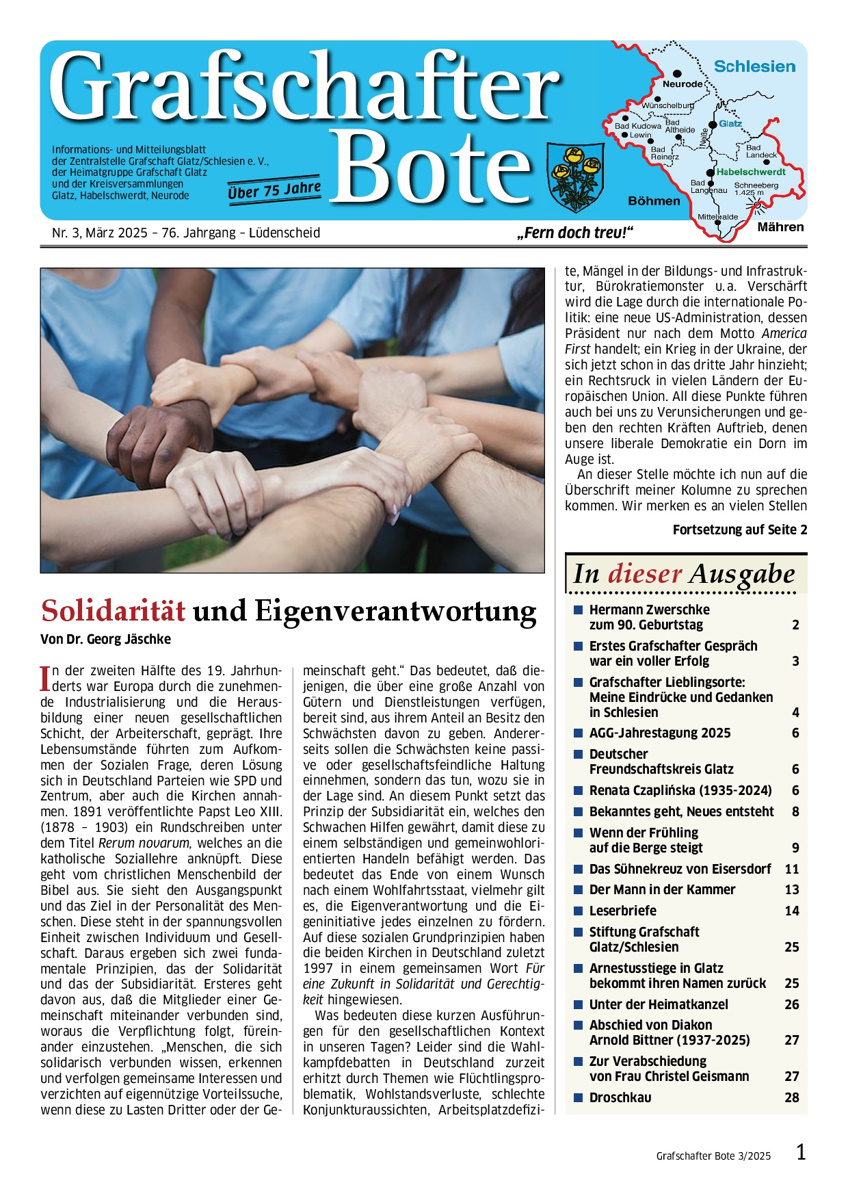 „Grafschafter Bote“ 03/2025