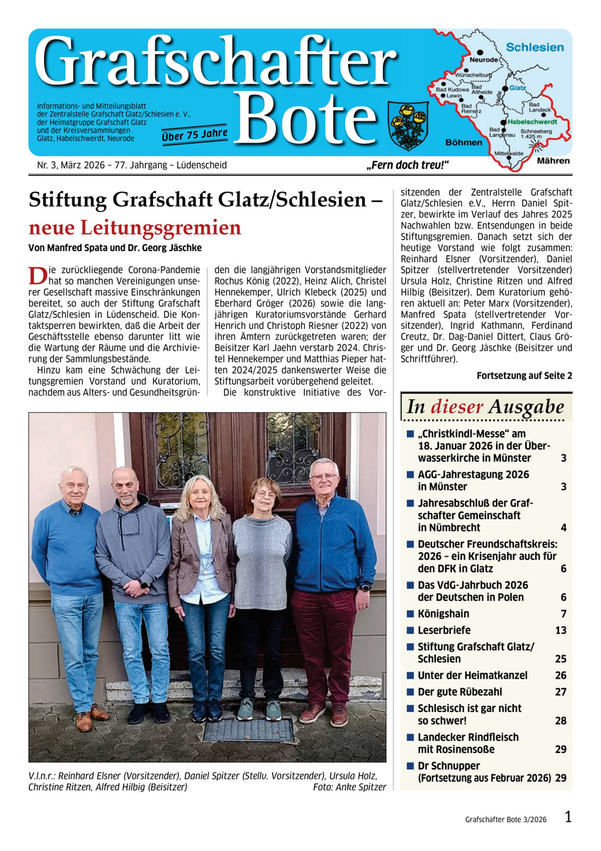 &bdquo;Grafschafter Bote&ldquo; 3/2026