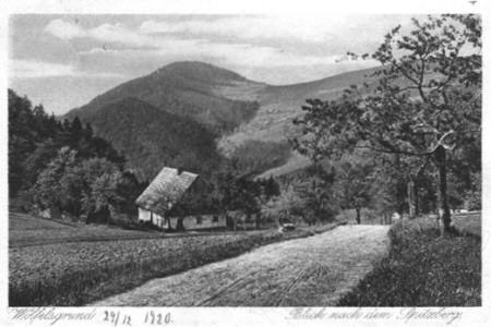 Blick nach dem Spitzberg