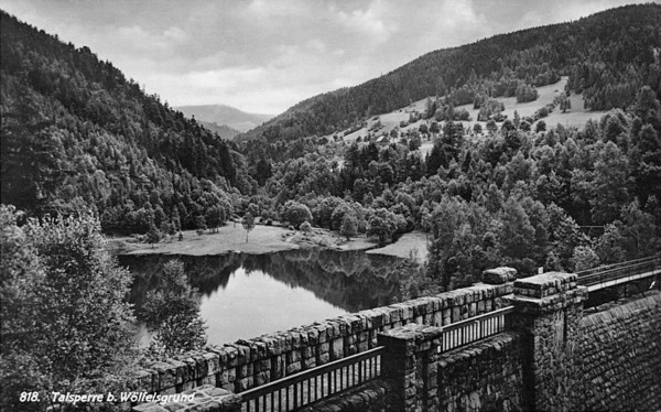 Talsperre bei Wölfelsgrund