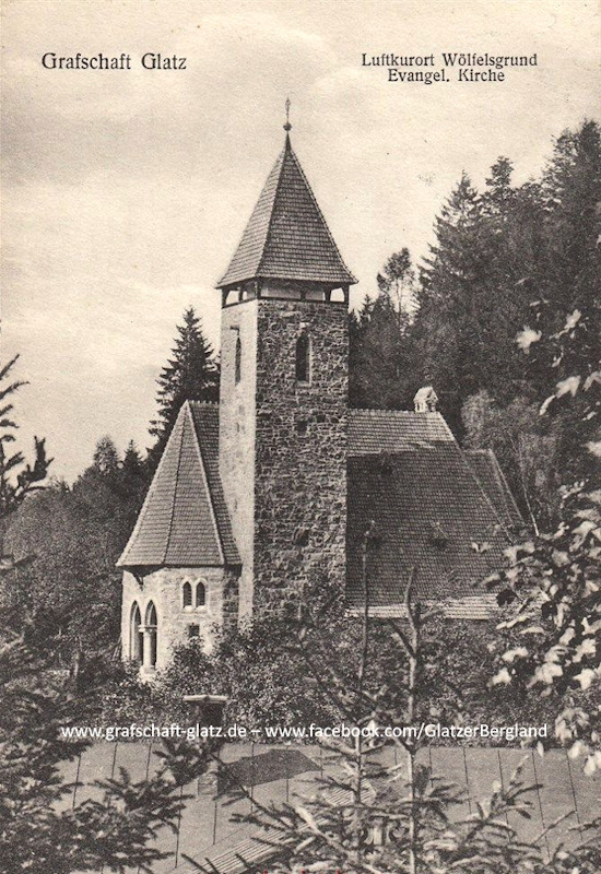 Luftkurort W&ouml;lfelsgrund. Evangelische Kirche